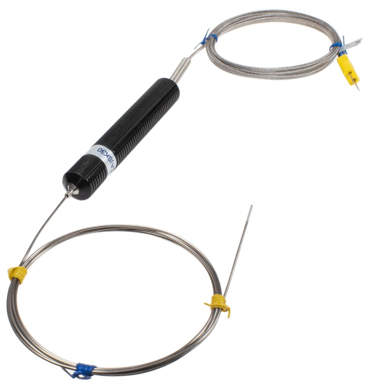 TECPEL TPK-03-2M-1.6mm K型热电偶探棒图片
