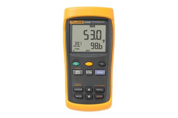 Fluke 53-IIB单通道记录型接触式温度表图片