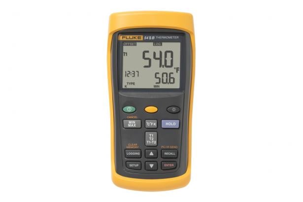 Fluke 54-IIB双通道记录型接触式温度表图片