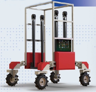 自走式无人车表型测量系统