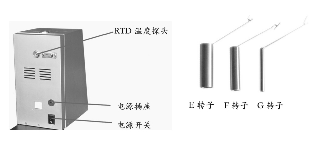 安德DV-79B+PRO数字粘度计控制头按键细节图