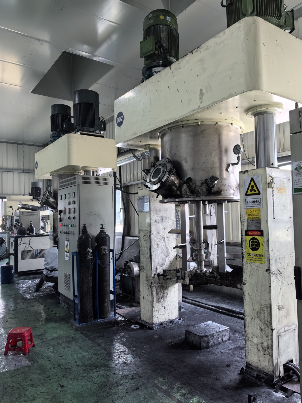 600L单组分聚氨酯密封胶行星混合搅拌机图片