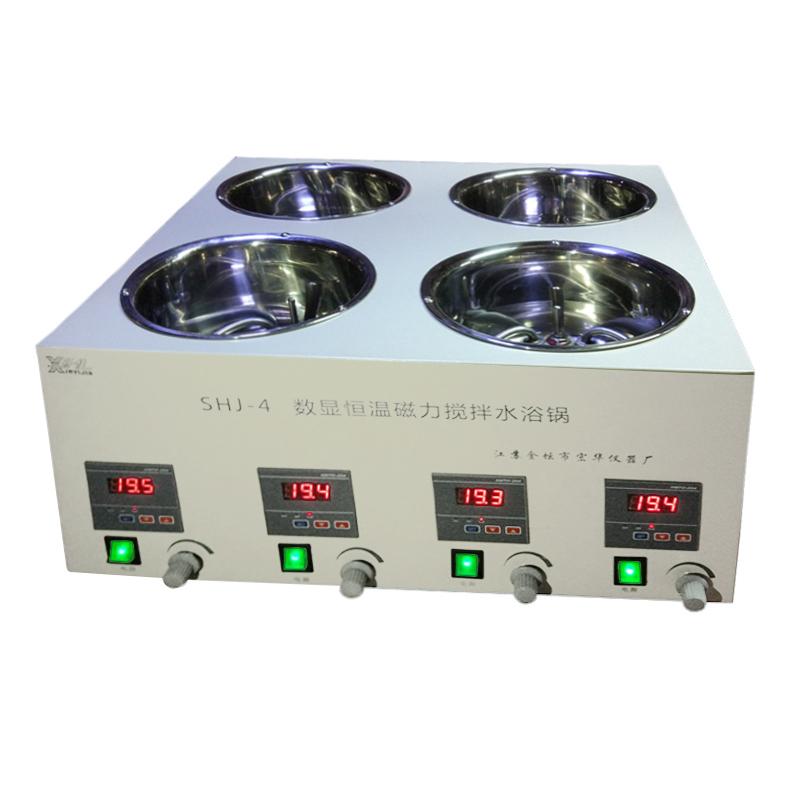 SHJ-4恒温磁力搅拌水浴锅, 4孔图片
