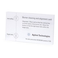 Burner cleaning and alignment card, 100/pk图片