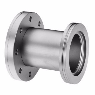 ISO-K到CF-F转接头,NW 160 ISO-K法兰到8.0英寸(DN 160) ConFlat法兰,长4.25英寸图片