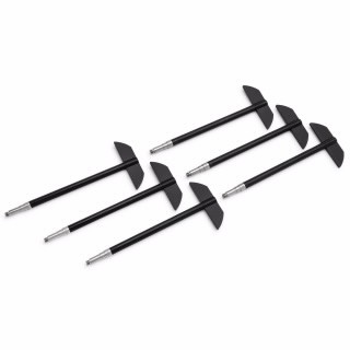 搅拌桨,下部可互换,旋装/卸,带PTFE涂层,1 L,6/包图片