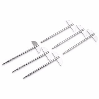 搅拌桨,下部可互换,旋装/卸,电解抛光不锈钢,1 L,6/包图片