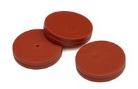 Inlet septa, 17 mm, Non-stick BTO, 24/pk图片