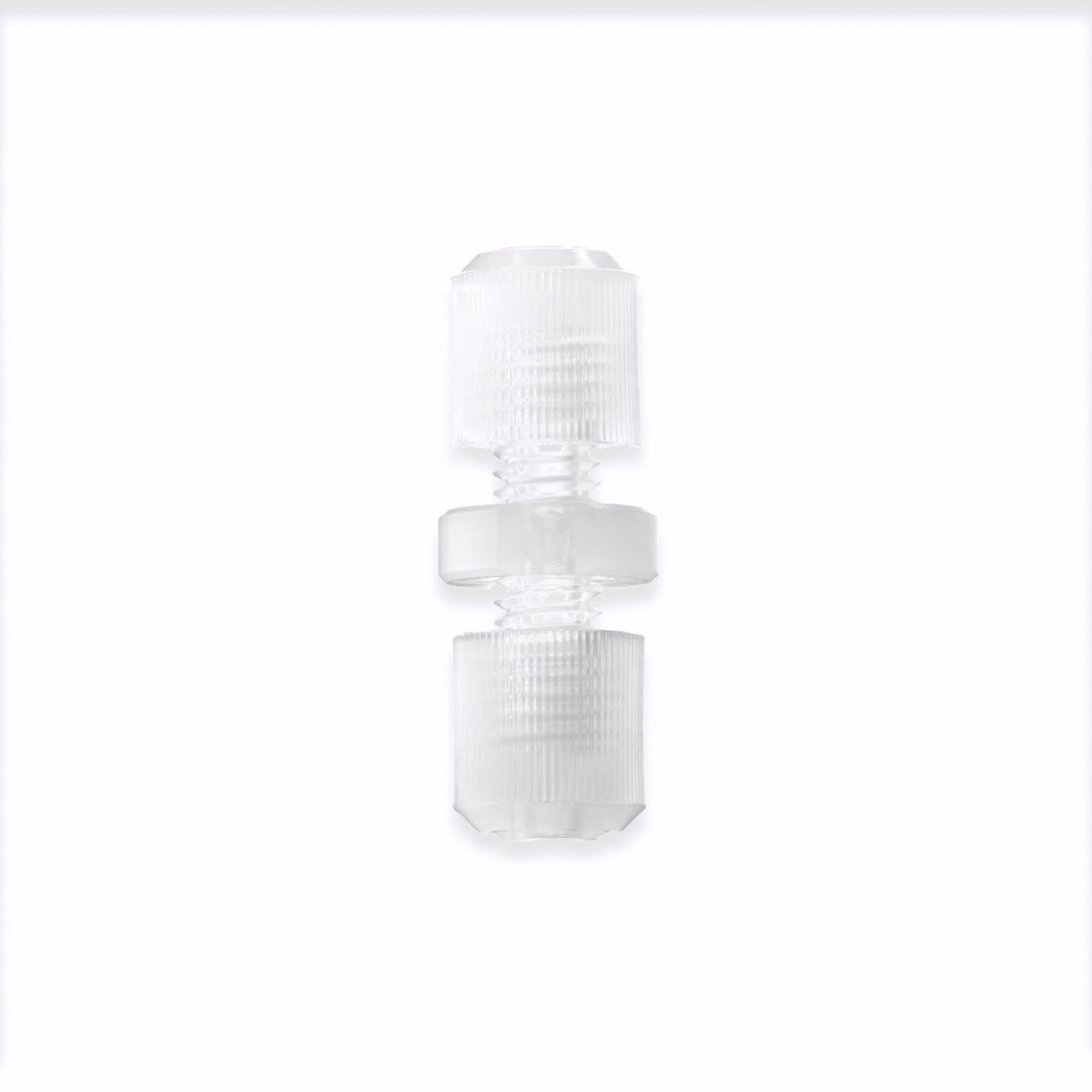 雾化器气体管线接头,两通接头,用于直径4 mm的氩气管线,适用于C-Flow PFA同心雾化器图片