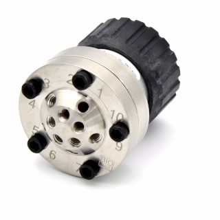 阀头,生物惰性,2位/10通阀,600 bar图片