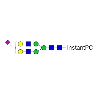 AdvanceBio InstantPC G2S1α(2,6)/A2G2S(6)1 N-糖标准品图片