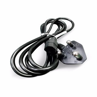 电源线组件,印度,10 A,220-230 VAC,2.5 m,用于IDP-3,IDP-7,IDP-10,IDP-15涡旋式干泵,TriScroll 300和600变频泵以及XGS-600真空计控制器图片