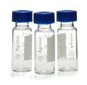 Vial pack, screw top, pre-assembled, clear vials with write-on spot, blue caps, certified, PTFE/silicone septa, 2 mL, 100/pk图片
