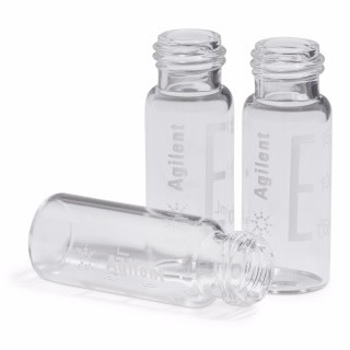 样品瓶,螺口,2 mL,透明,经认证,100/包图片