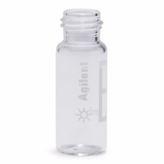 Vial, screw top, clear, deactivated (silanized), certified, 2 mL, 100/pk. Vial size: 12 x 32 mm (12 mm cap)图片