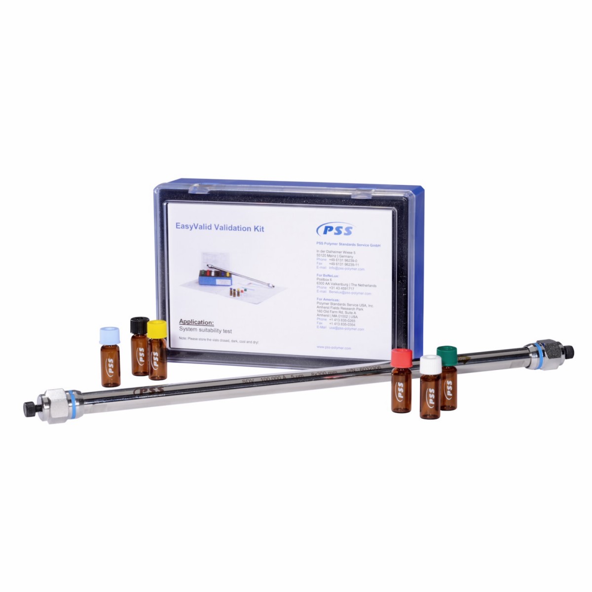 LCCCValid验证试剂盒,PEG,包含色谱柱,标准品和文档图片