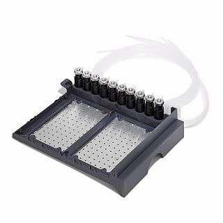 Tray for 2 well plates, with 10 funnels cooled图片