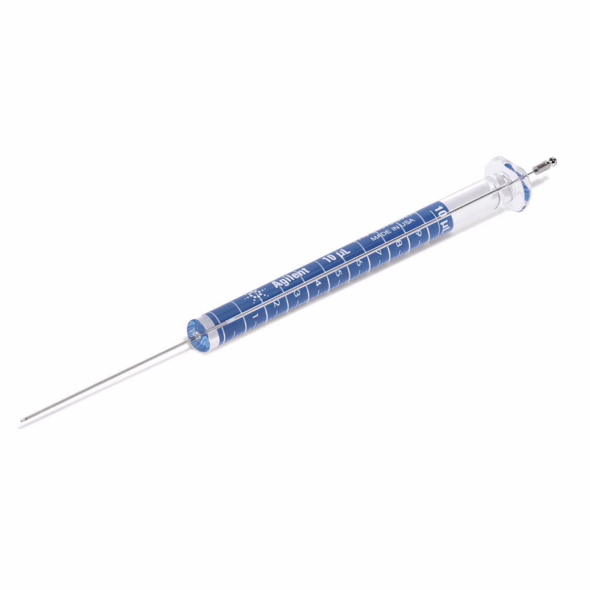 ALS进样针,蓝色系列,10µL,固定式针头,23/42/锥形针尖,PTFE头推杆图片