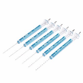 ALS进样针,蓝色系列,10µL,固定式针头,23/42/锥形针尖,6/包图片