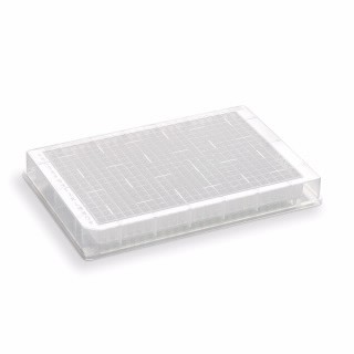 滤光片微孔板,384孔,聚丙烯,带0.7µm玻璃纤维膜,140µL/孔,长嘴型,10/包图片