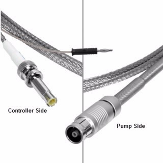高压离子泵电缆,0.5 m(2英尺),控制器侧King接头,离子泵侧Fischer接头,可烘烤至220°C,抗辐射图片