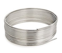 Tubing, stainless steel, 1/8 in x 2.1 mm, 20 ft图片