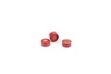 Crimp cap, red, PTFE/silicone/PTFE, 11 mm, 1,000/pk图片