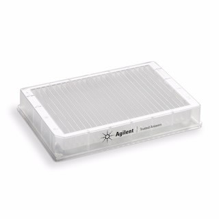 Reservoir, unique 24 cavity, polypropylene, 2 rows x 12 columns, 3.5 mL/cavity, 84 mL maximum, pyramid base geometries, 19 mm height, 25/pk图片