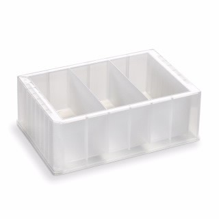 Reservoir, 3 column, polypropylene, 95 mL/column, 285 mL maximum, pyramid base geometries, 44 mm height, 25/pk图片