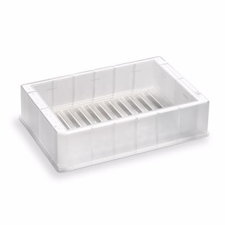 储液槽,单腔,聚丙烯,170 mL,12列底部设计,30.6 mm高,25/包图片