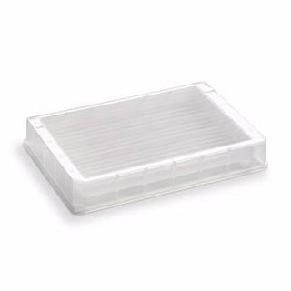 Reservoir, 16 row, polypropylene, 4.9 mL/row, 54 mL maximum, pyramid base geometries, 19 mm height, 25/pk图片