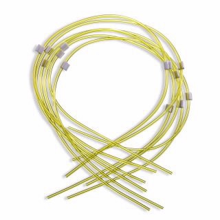 耐高浓度酸的PVC Solvaflex蠕动泵管线,白色/白色图片