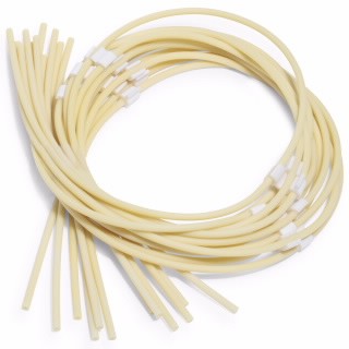 耐有机溶剂的(酮类)Marprene蠕动泵管线,白色/白色,12/包图片