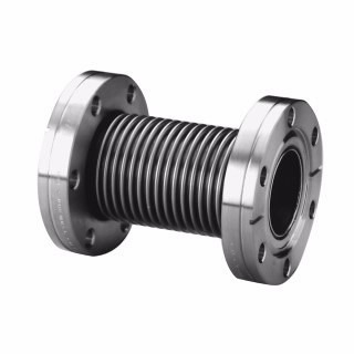 波纹管,非编织型,ConFlat法兰,6.00英寸(DN 100 CF),4.0英寸外径,7.6英寸长,不锈钢图片