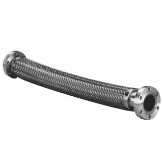 波纹管,编织型,ConFlat法兰,1.33英寸(DN 16 CF),0.75英寸外径,18英寸长,不锈钢图片