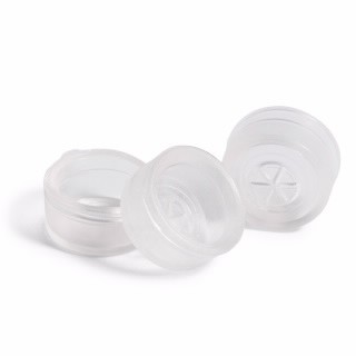 Cap, snap, 11 mm, polyurethane, 100/pk图片