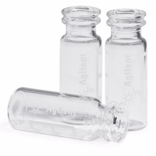 Vial, snap top, 2 mL, clear, 100/pk图片