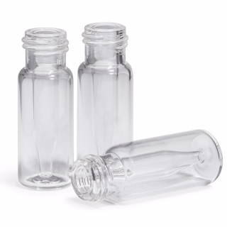 Vial, screw top, clear, 300µL fixed insert, 100/pk图片