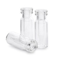 Vial, crimp/snap top, clear, 300µL fixed insert, 100/pk图片