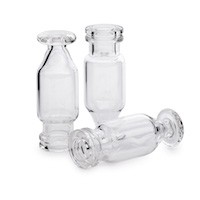 Vial, clear, high recovery, crimp/snap, wine-glass shape, 15µL reservoir, 100/pk图片