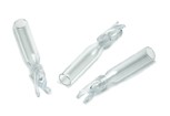 Vial insert, 250µL, glass, conical with polymer feet, deactivated, 100/pk图片