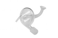 Spray chamber, baffled, glass, cyclonic, with ball joint, for ball-joint injectors, for NexION图片