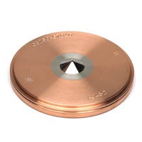 ICP-MS采样锥,镍尖,带有铜基座.用于7700,7800,7900,8800和8900.标准采样锥,带x透镜,用于大多数常规应用.图片