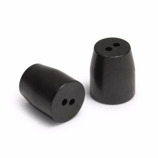 密封垫圈,内径0.5 mm,2孔,15%石墨/85% Vespel,适用于0.32 mm色谱柱,10/包图片