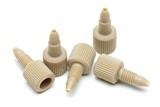 Agilent male nut, PEEK, fingertight, for 1/16 inch tubing in Shimadzu systems图片