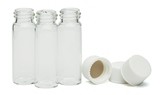 Storage vial kit, 4 mL, 15 x 45 clear vial, 13-425 closed top, PTFE/silicone septa, 100/pk图片
