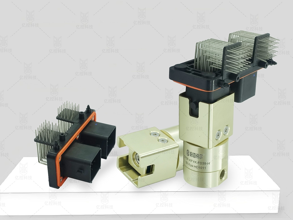 格雷希尔G15F定制款快速接头在电驱动通讯接头的应用