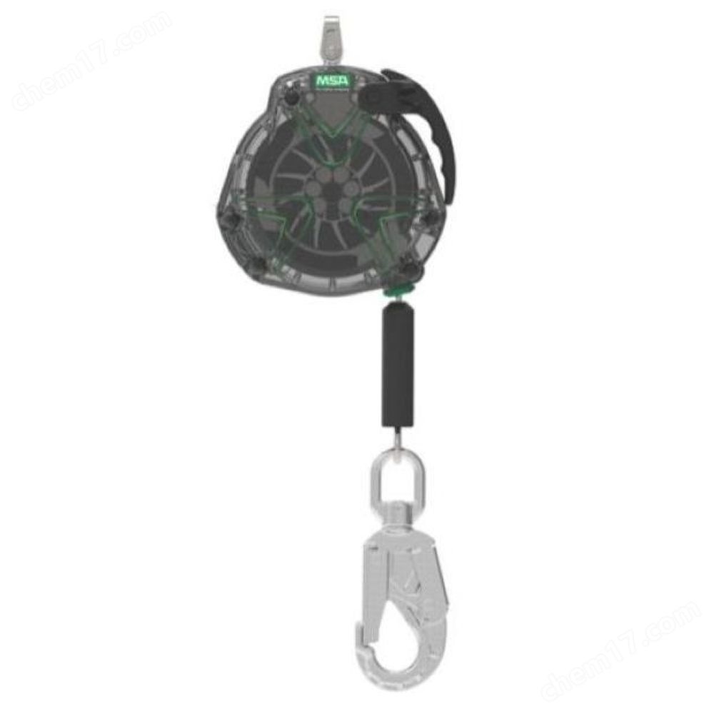 MSA沃克曼9M镀锌钢绳防坠落制动器图片