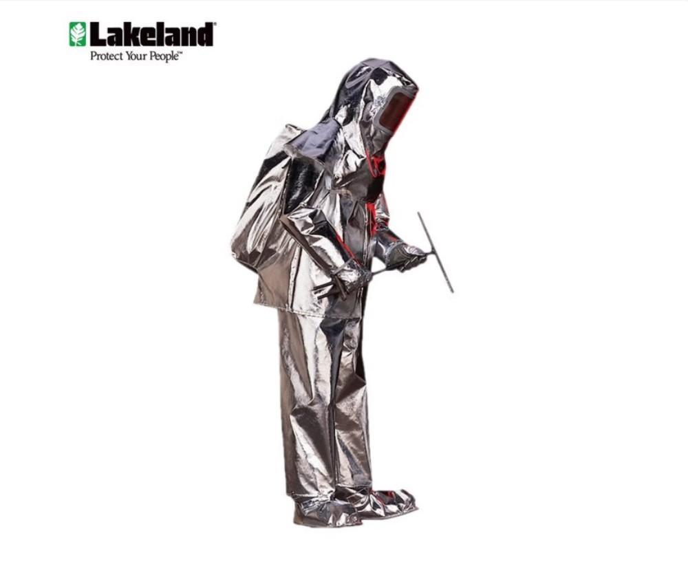 雷克兰300连体不带背囊镀铝高温隔热服图片