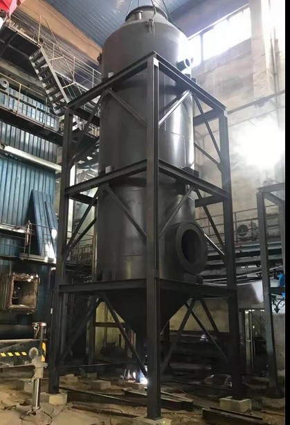 垃圾焚烧高温烟气急冷降温塔图片